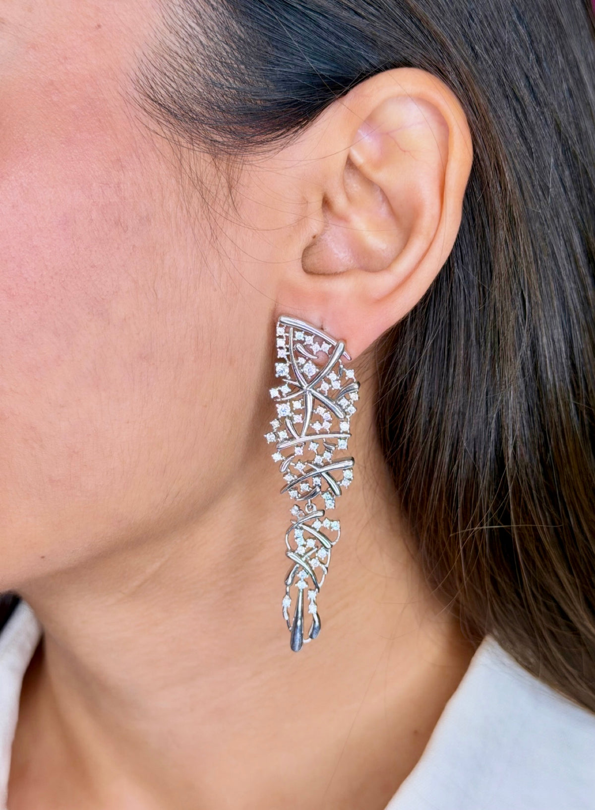 Sterling Silver Drop Earrings
