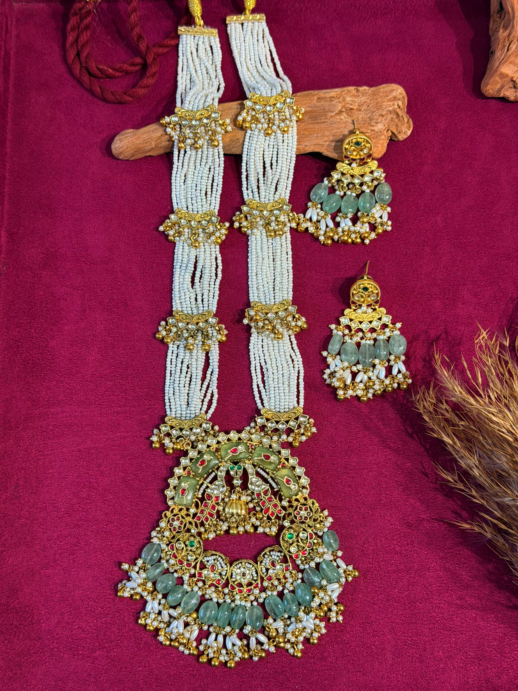 Jadau Long necklace