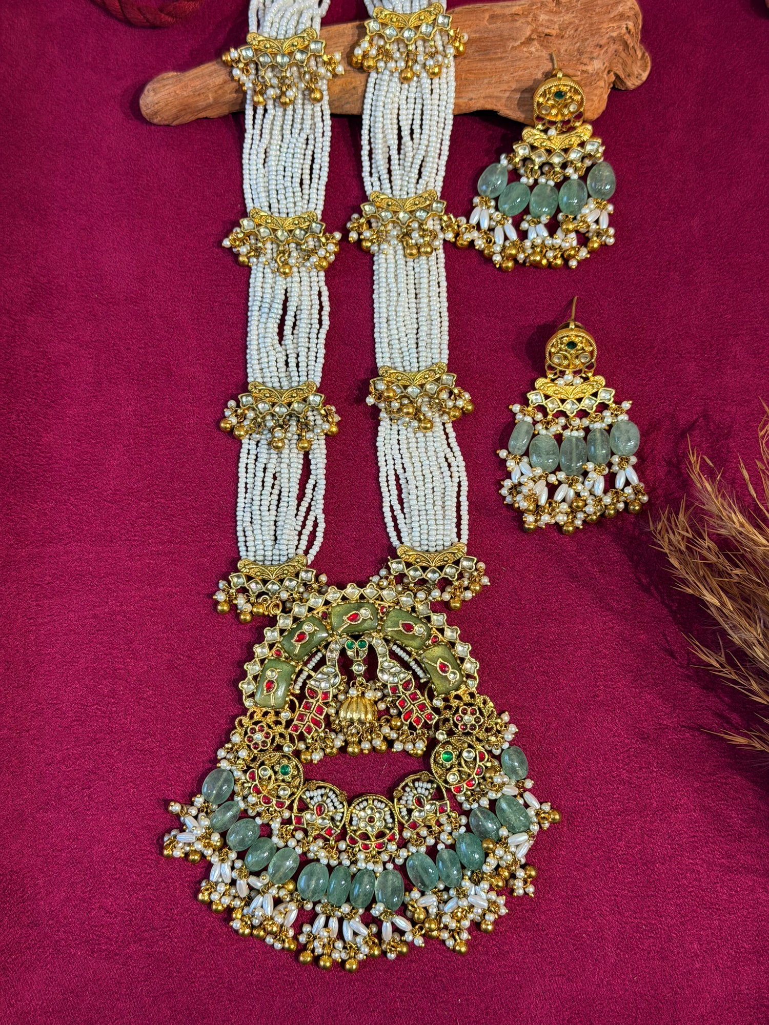 Jadau Long necklace
