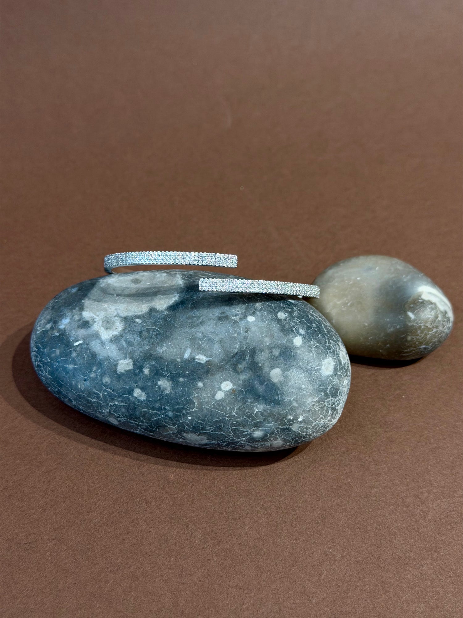 92.5 Sterling Silver Open Cuff Kada