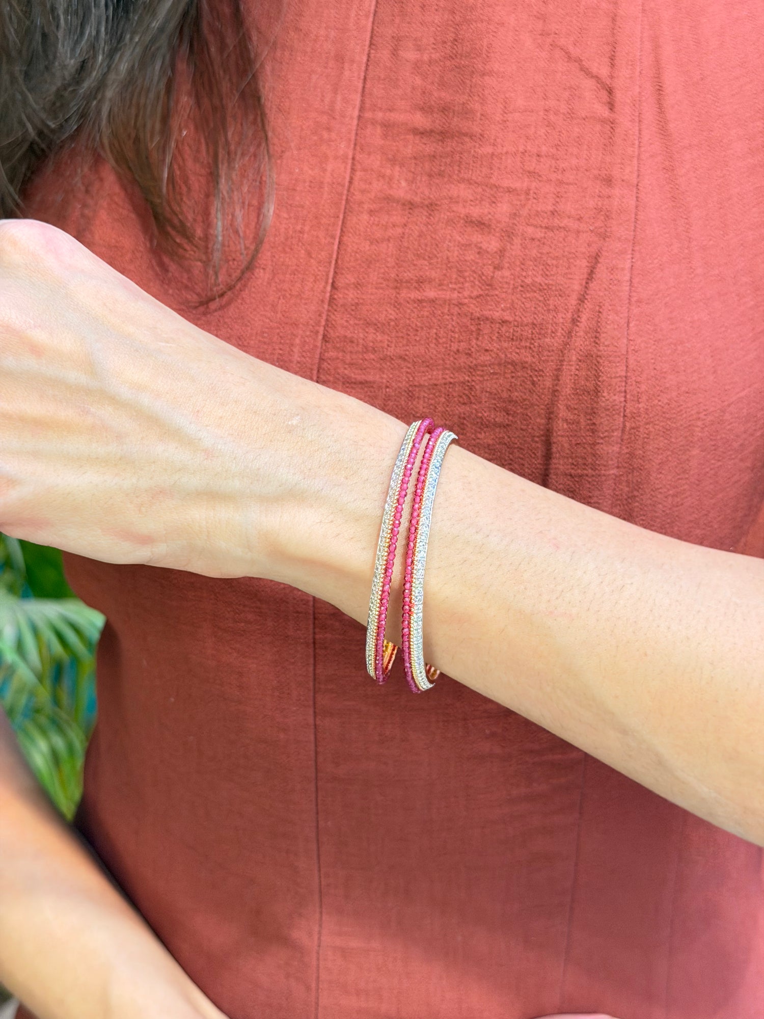 Ruby Bangles