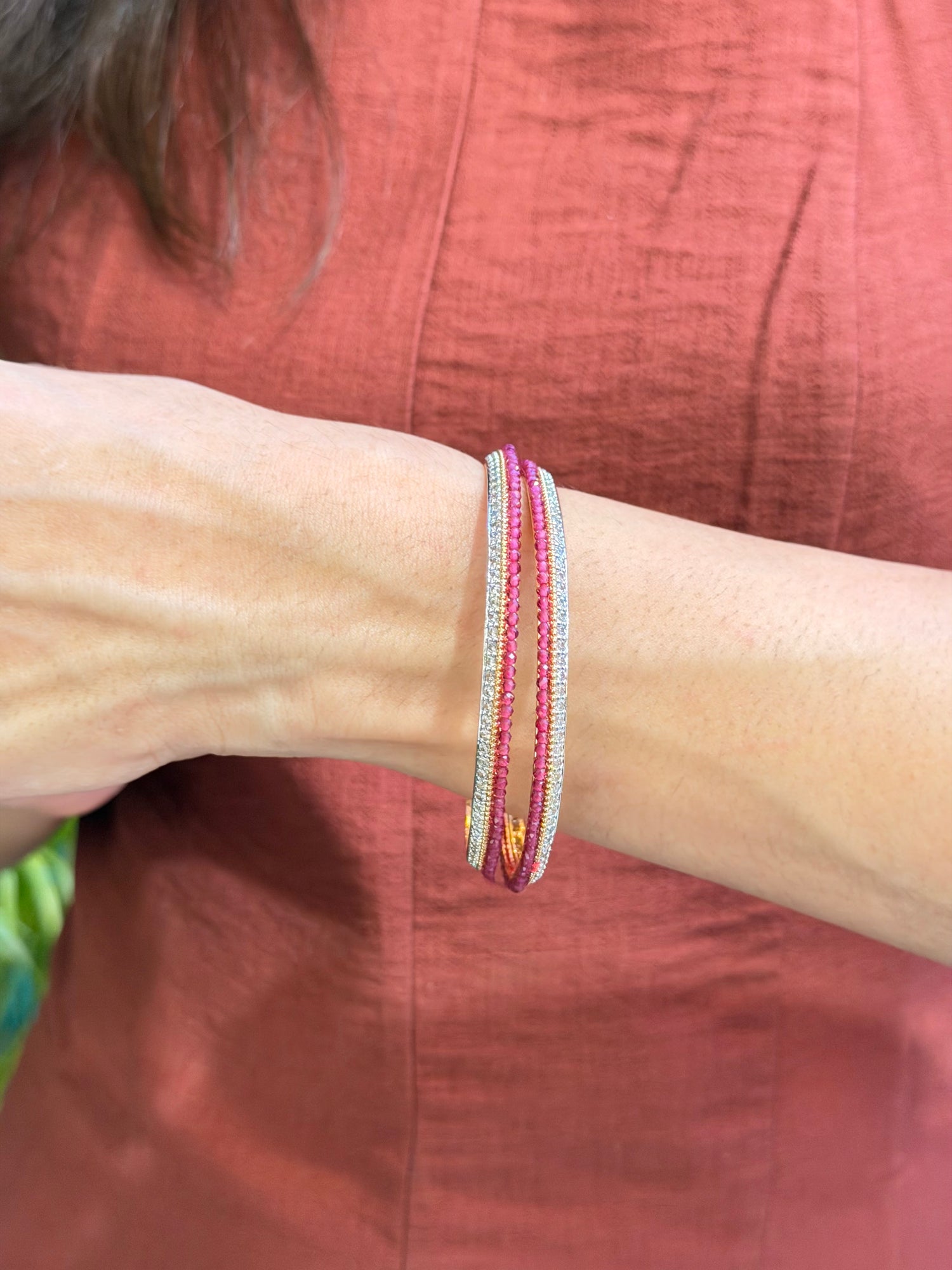 Ruby Bangles