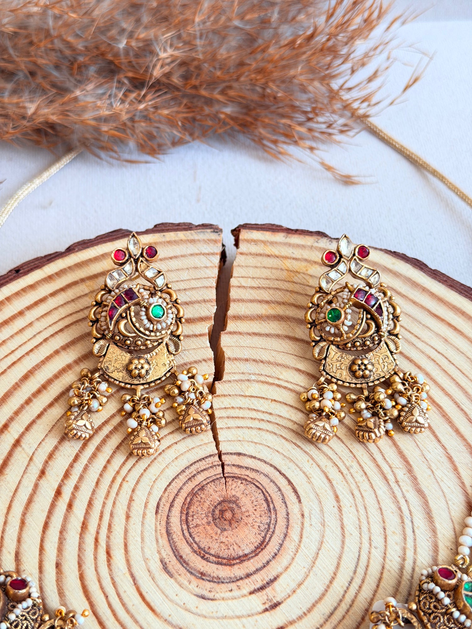 Antique Gold Necklace Set